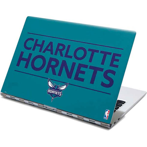 NBA Charlotte Hornets Standard - Blue Yoga 910 2-in-1 14in Touch-Screen Skin