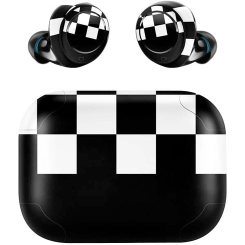 Checkerboard Split Amazon Echo Buds Skin
