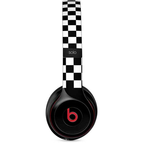 Checkerboard Split Beats Solo 3 Wireless Skin