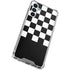 Checkerboard Split Gabb Phone 4 Clear Case