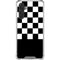 Checkerboard Split Galaxy A17 Clear Case