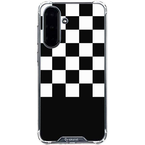 Checkerboard Split Galaxy A36 5G Clear Case