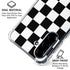 Checkerboard Split Galaxy A36 5G Clear Case