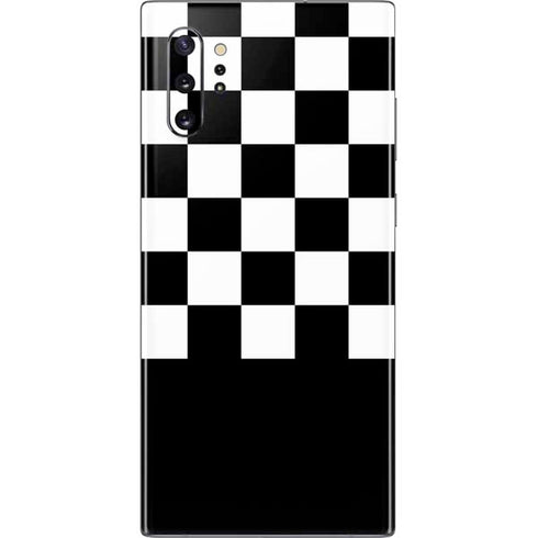 Checkerboard Split Galaxy Note 10 Plus Skin