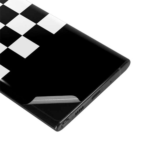Checkerboard Split Galaxy Note 10 Plus Skin