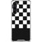 Checkerboard Split Galaxy S24 FE Clear Case
