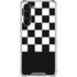 Checkerboard Split Galaxy S24 FE Clear Case