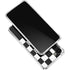 Checkerboard Split Galaxy S24 FE Clear Case