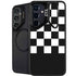 Checkerboard Split Galaxy S24 FE Kickstand Case