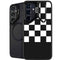 Checkerboard Split Galaxy S25 Kickstand Case