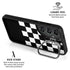 Checkerboard Split Galaxy S25 Kickstand Case