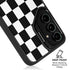 Checkerboard Split Galaxy S25 Kickstand Case