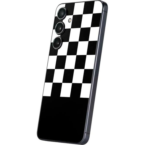 Checkerboard Split Galaxy S24 Plus Skin