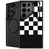 Checkerboard Split Galaxy S24 Ultra Kickstand Case