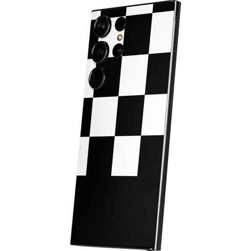 Checkerboard Split Galaxy S25 Ultra Skin