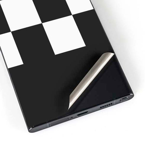 Checkerboard Split Galaxy S24 Ultra Skin