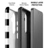 Checkerboard Split Galaxy S26 Impact Case