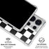 Checkerboard Split Galaxy S26 Ultra Clear Case