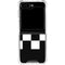 Checkerboard Split Galaxy Z Flip6 Clear Case