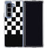 Checkerboard Split Galaxy Z Fold5 5G Clear Case