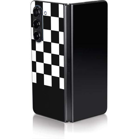 Checkerboard Split Galaxy Z Fold5 5G Skin