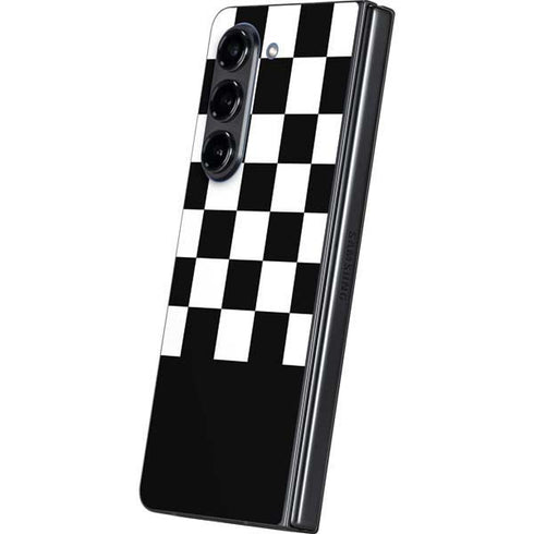 Checkerboard Split Galaxy Z Fold5 5G Skin