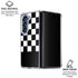Checkerboard Split Galaxy Z Fold6 Clear Case