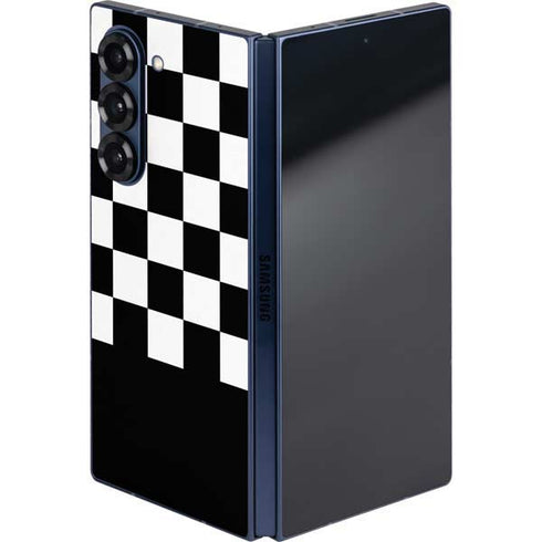 Checkerboard Split Galaxy Z Fold6 Skin
