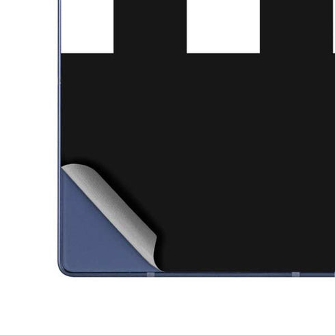 Checkerboard Split Galaxy Z Fold6 Skin