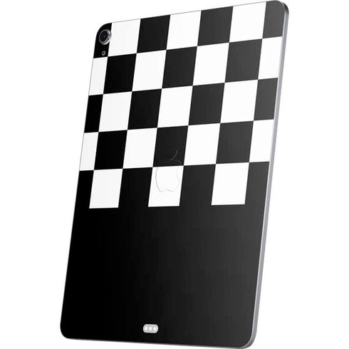 Checkerboard Split Apple iPad Air Skin