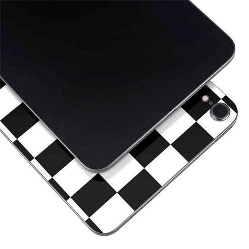 Checkerboard Split Apple iPad Mini Skin