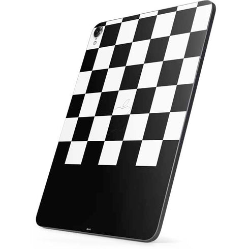 Checkerboard Split Apple iPad Pro Skin