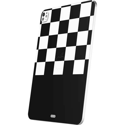 Checkerboard Split iPad Pro 13in M4 (2024) Skin