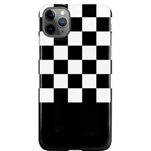 Checkerboard Split iPhone Cases