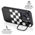 Checkerboard Split iPhone 14 Plus Kickstand Case