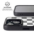 Checkerboard Split iPhone 14 Plus Kickstand Case