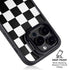 Checkerboard Split iPhone 14 Pro Kickstand Case