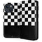 Checkerboard Split iPhone 15 Plus Folio Case