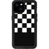 Checkerboard Split iPhone 15 Plus Waterproof Case