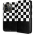 Checkerboard Split iPhone 15 Pro Folio Case