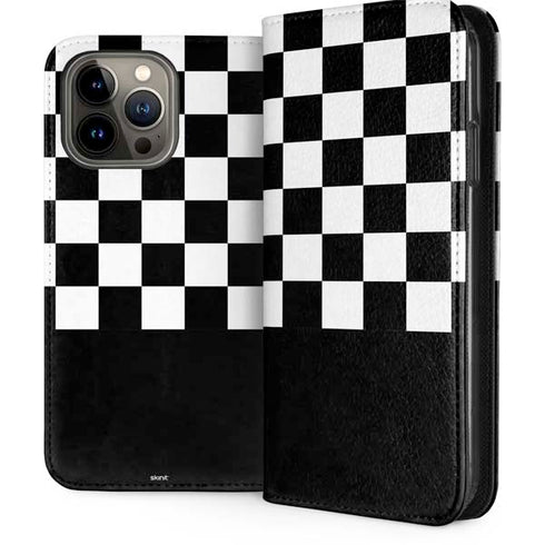 Checkerboard Split iPhone Cases