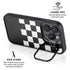 Checkerboard Split iPhone 15 Pro Max Kickstand Case