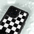 Checkerboard Split iPhone 15 Pro Waterproof Case