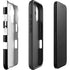 Checkerboard Split iPhone 16 Impact Case
