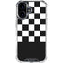Checkerboard Split iPhone 16 Plus Clear Case