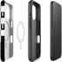 Checkerboard Split iPhone 16 Plus Magsafe Impact Case