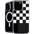 Checkerboard Split iPhone 16 Pro MagSafe Case