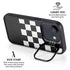Checkerboard Split iPhone 16e Kickstand Case