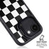Checkerboard Split iPhone 16e Kickstand Case