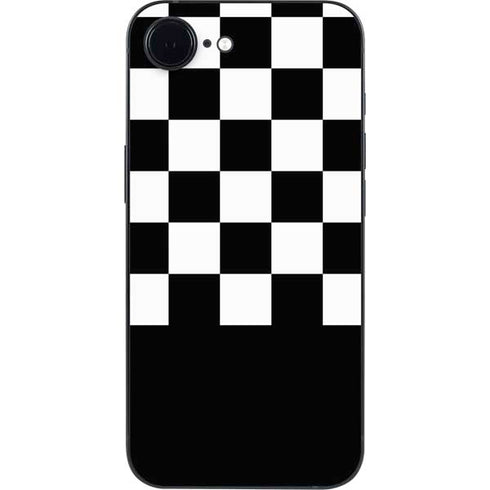 Checkerboard Split iPhone 16e Skin